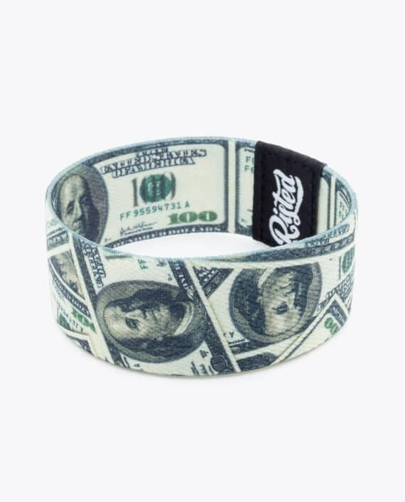 100 Dollar Bills Bracelet 001-2