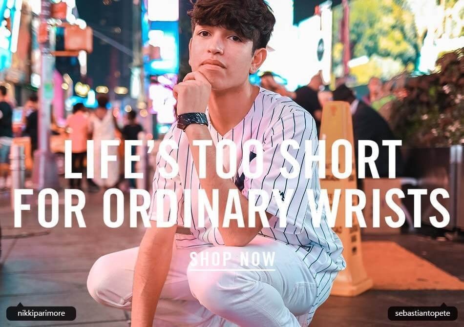 life's too short for ordinary bracelets risted mobile