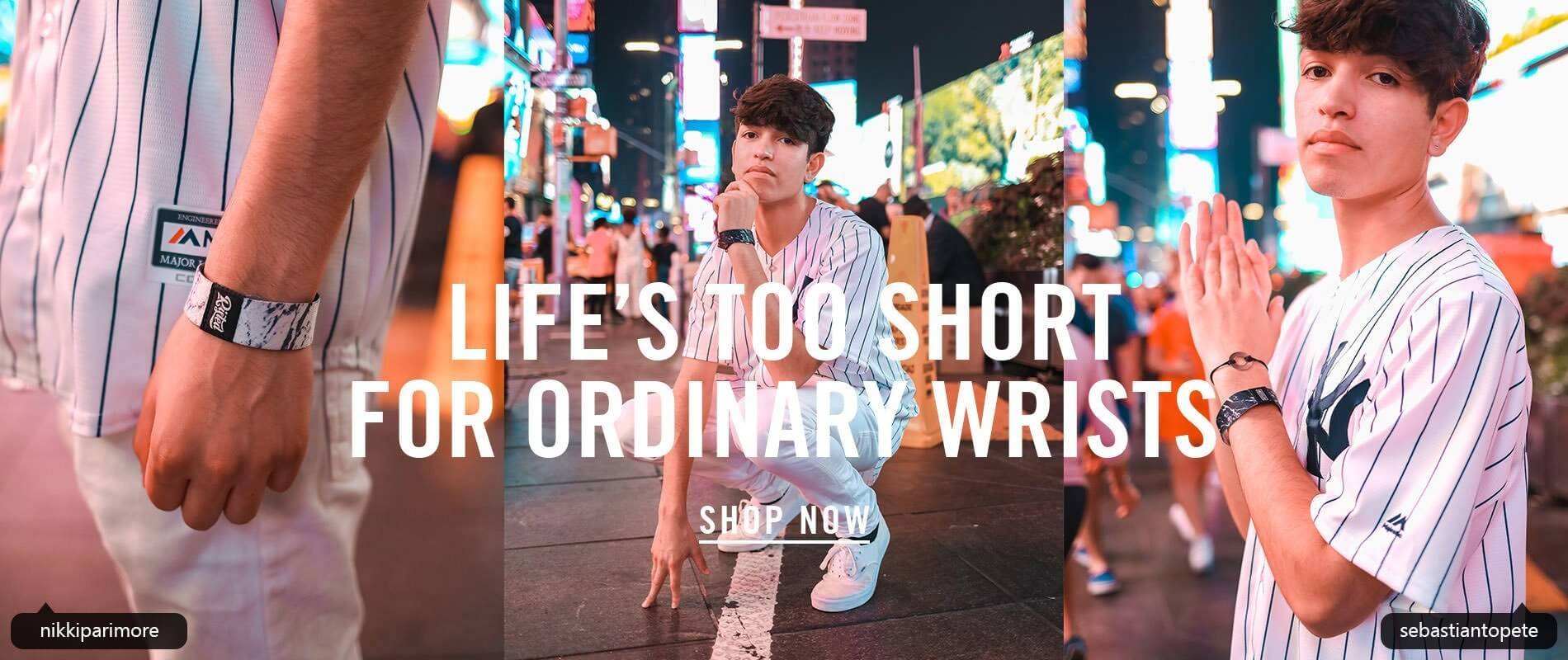 life's too short for ordinary bracelets risted